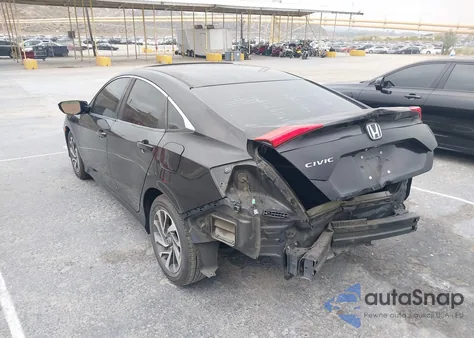 2016 Honda Civic Ex из США, поврежденный, VIN 2HGFC2F7XGH505746